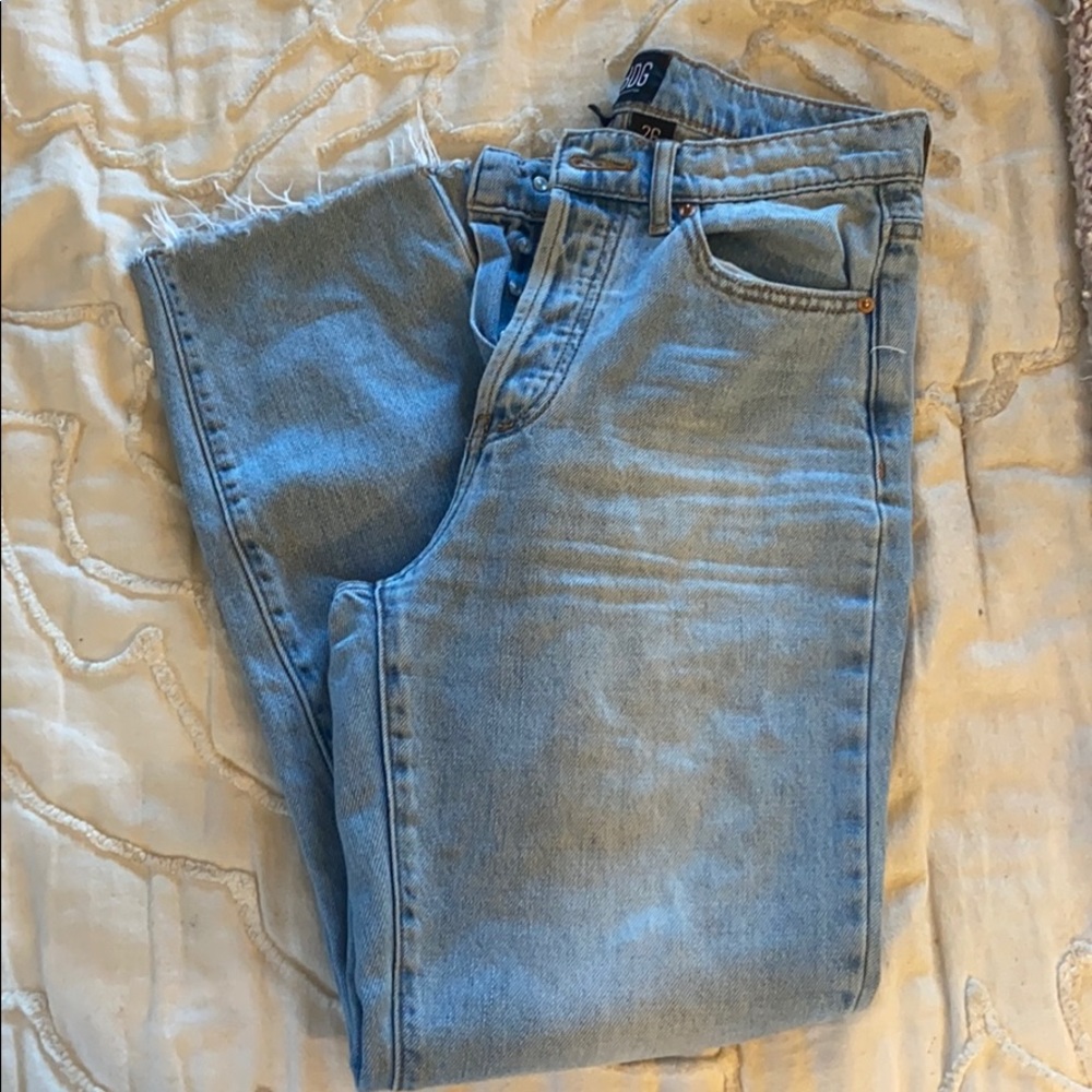 Straight leg jeans!